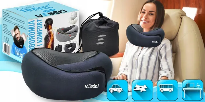 gadżety podróżne do spania w autokarze