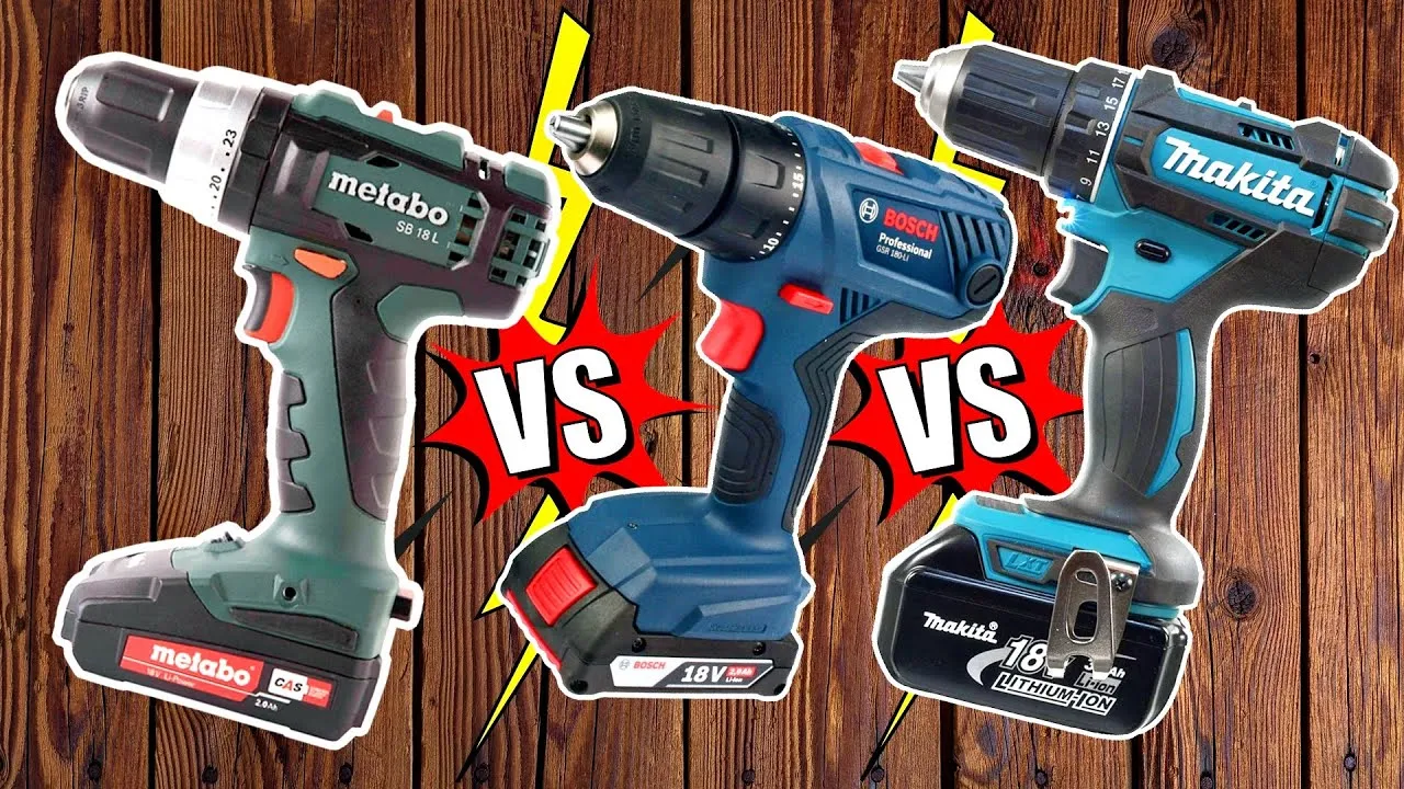Makita LXT 18V akumulatory vs Bosch ProCORE18V akumulatory