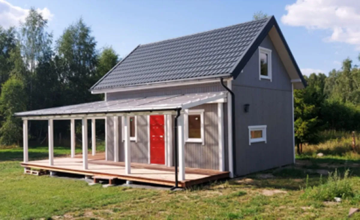 dom 35m2 r&oacute;żne style i technologie