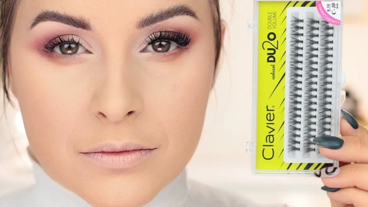 Aplikacja sztucznych rzęs w kępkach krok po kroku