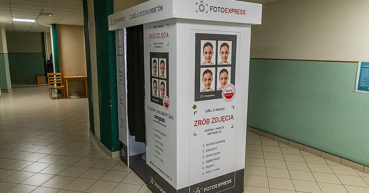 Fotobudka do zdjęć do dokumentów