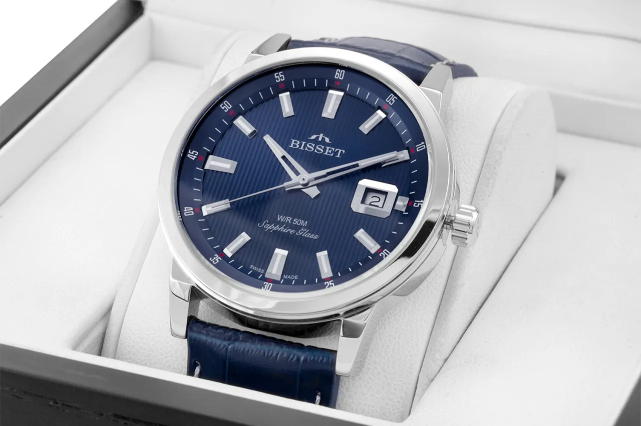 różne style męskich zegarków Bisset