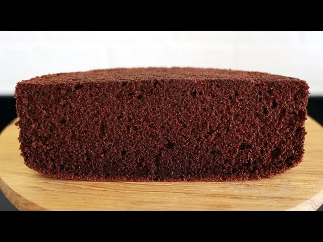 biszkopt czekoladowy opadnięty zakalec