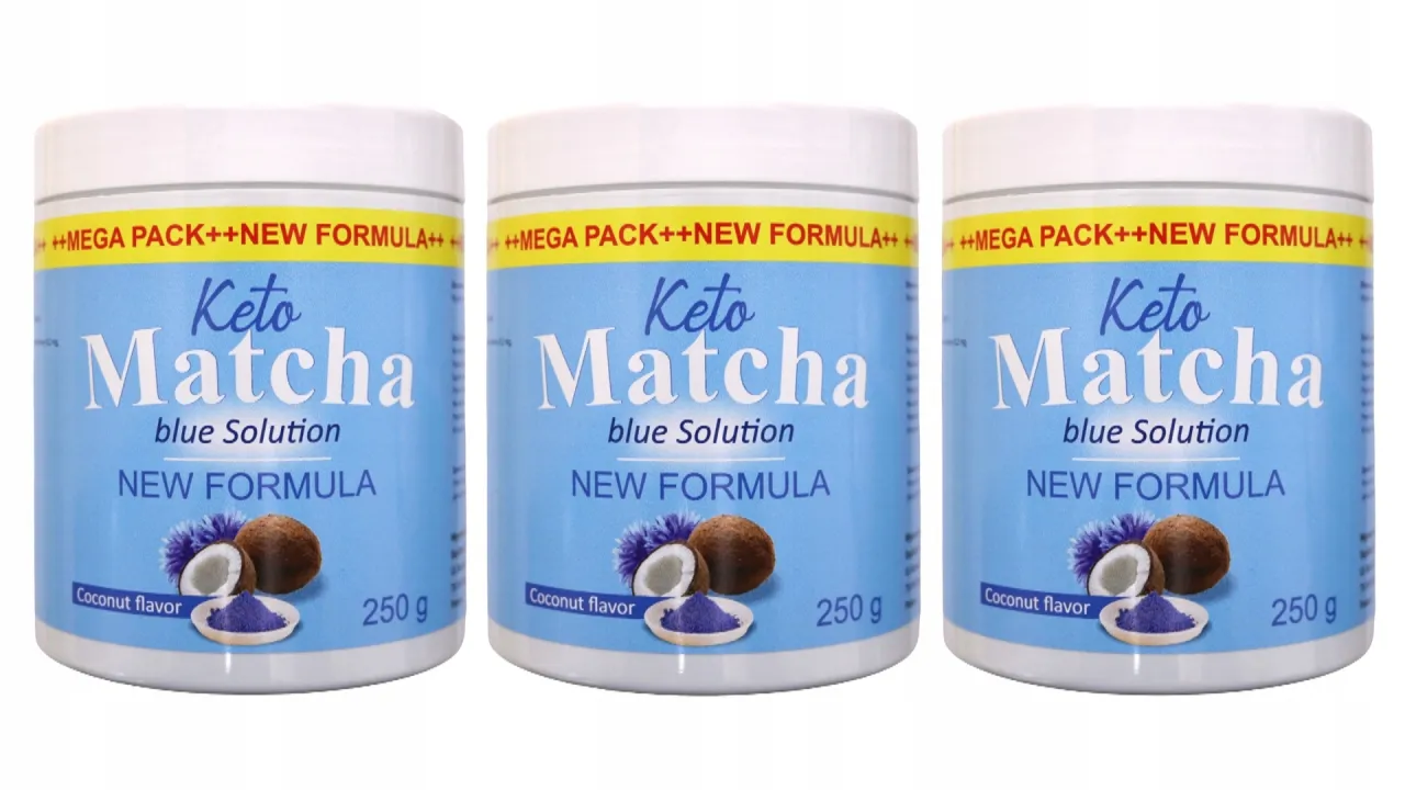 Keto Matcha Blue proszek i napój