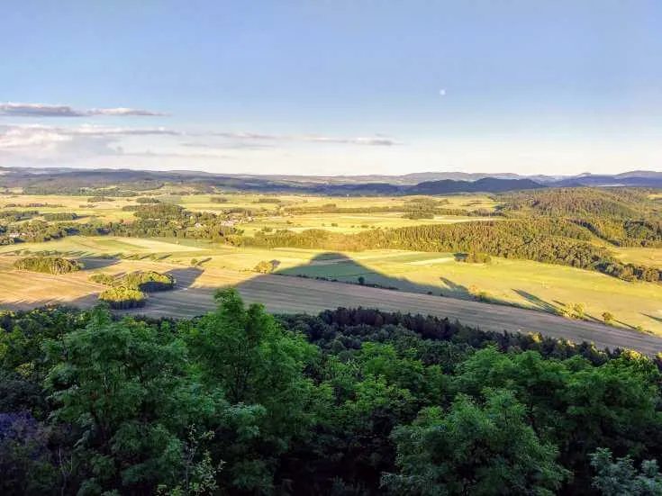 Ostrzyca Proboszczowicka widok