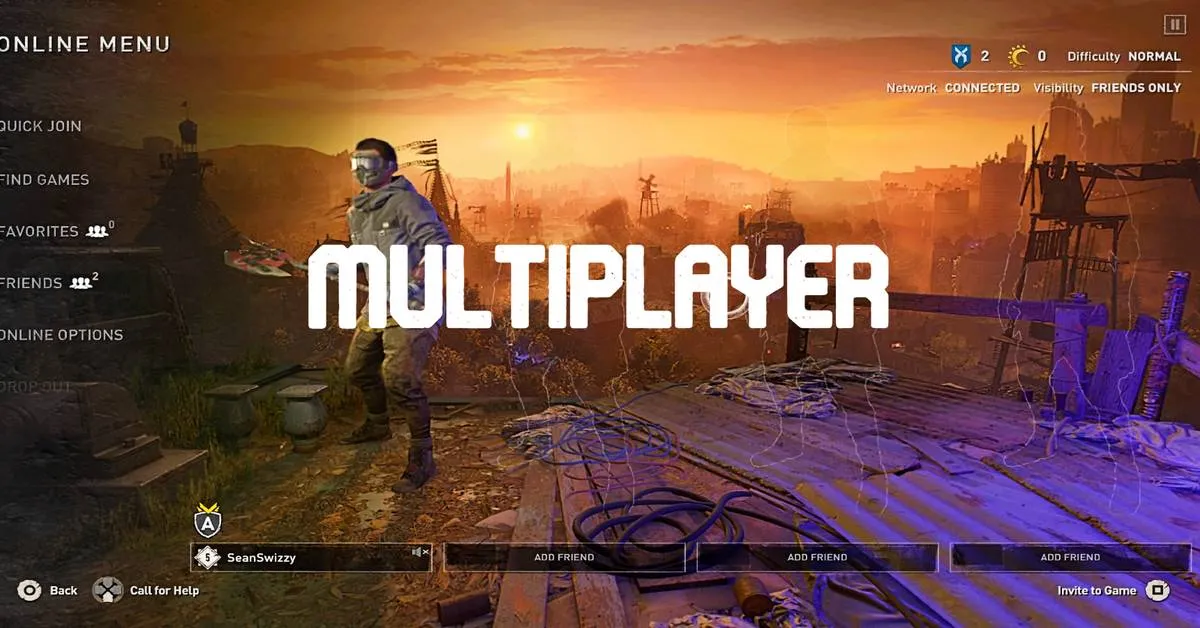 Dying Light 2 multiplayer settings