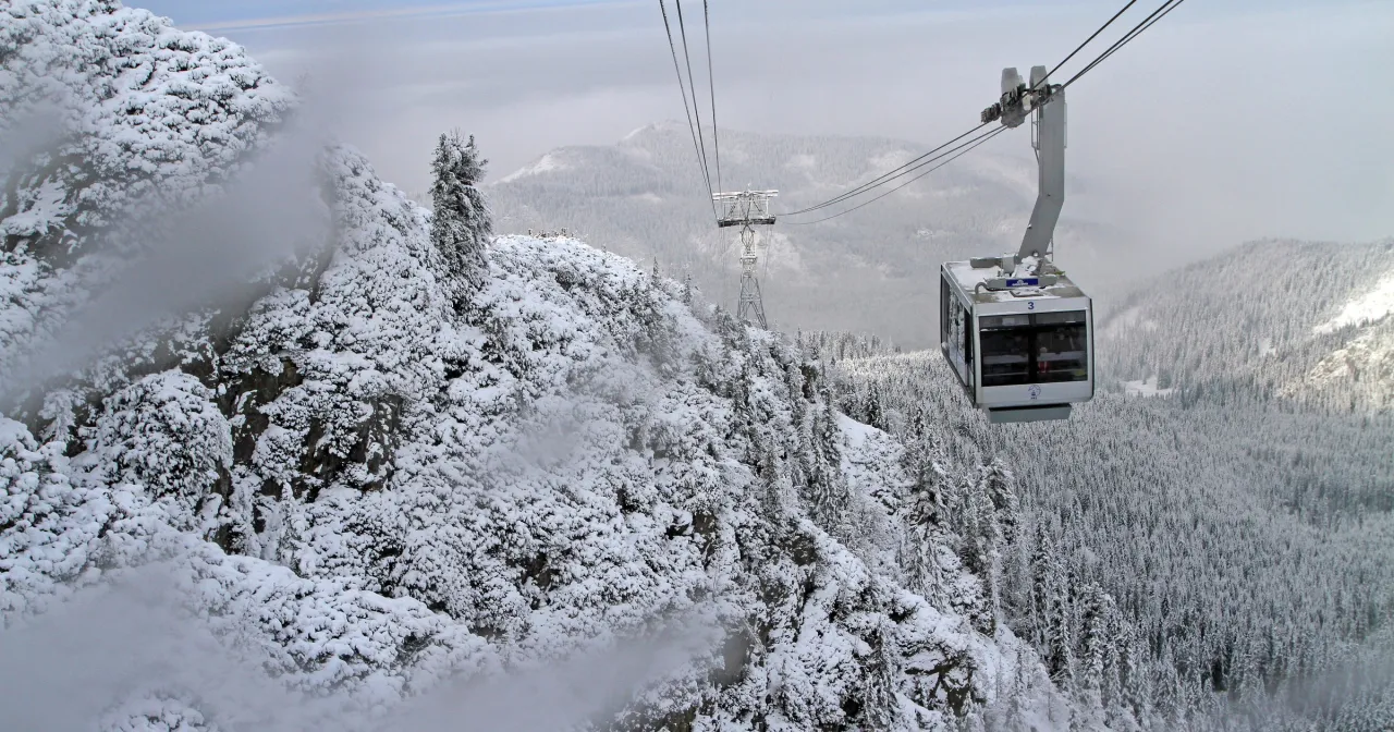 kolejka linowa Kasprowy Wierch zima