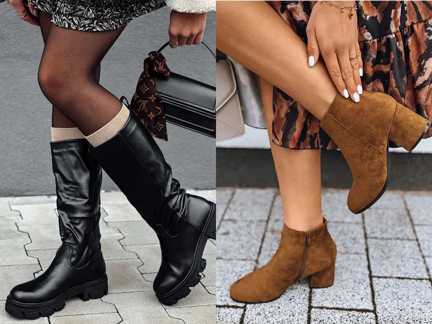 Botki do kombinezonu jesienią