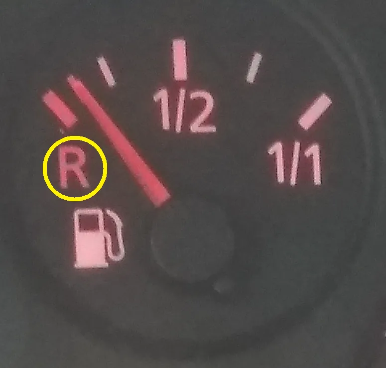 Wskaźnik paliwa Audi A6 rezerwa