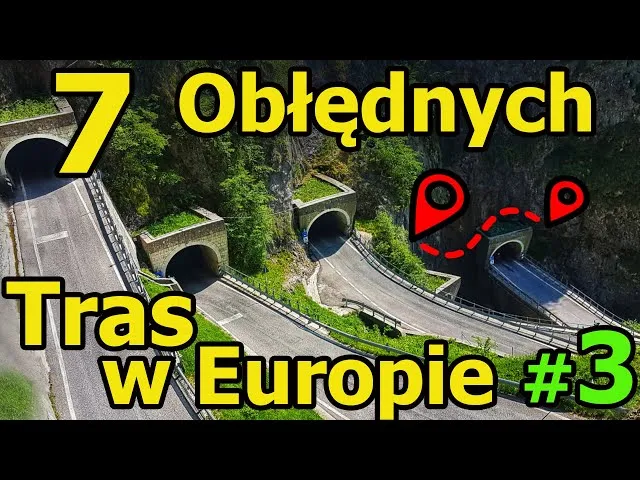 Mapa najpiękniejszych tras motocyklowych w Europie