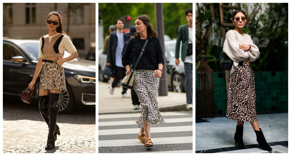 Błędy stylizacyjne spódnica w panterkę