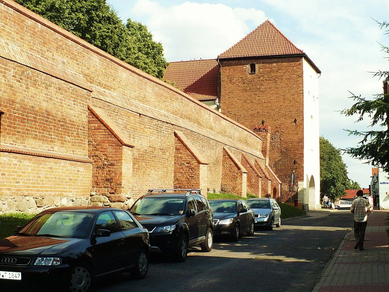 Mury obronne Chełmna Brama Grudziądzka