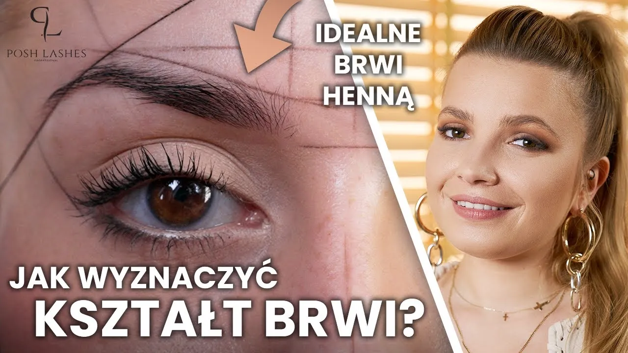 architektura brwi nitka barwiąca