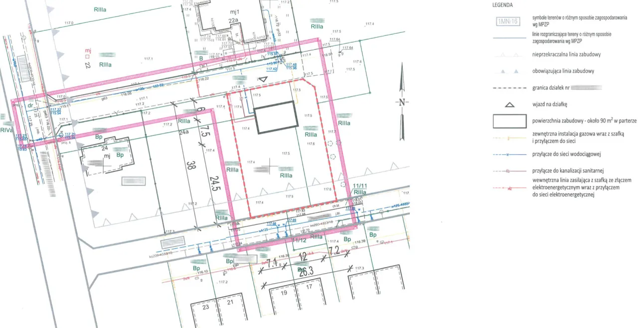 przyłącza medi&oacute;w do domu schemat