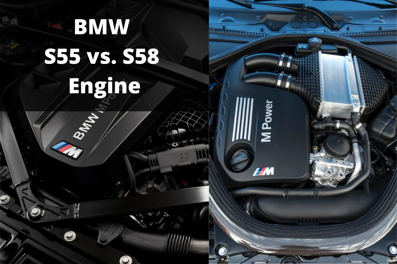 BMW S58 vs S55 engine comparison