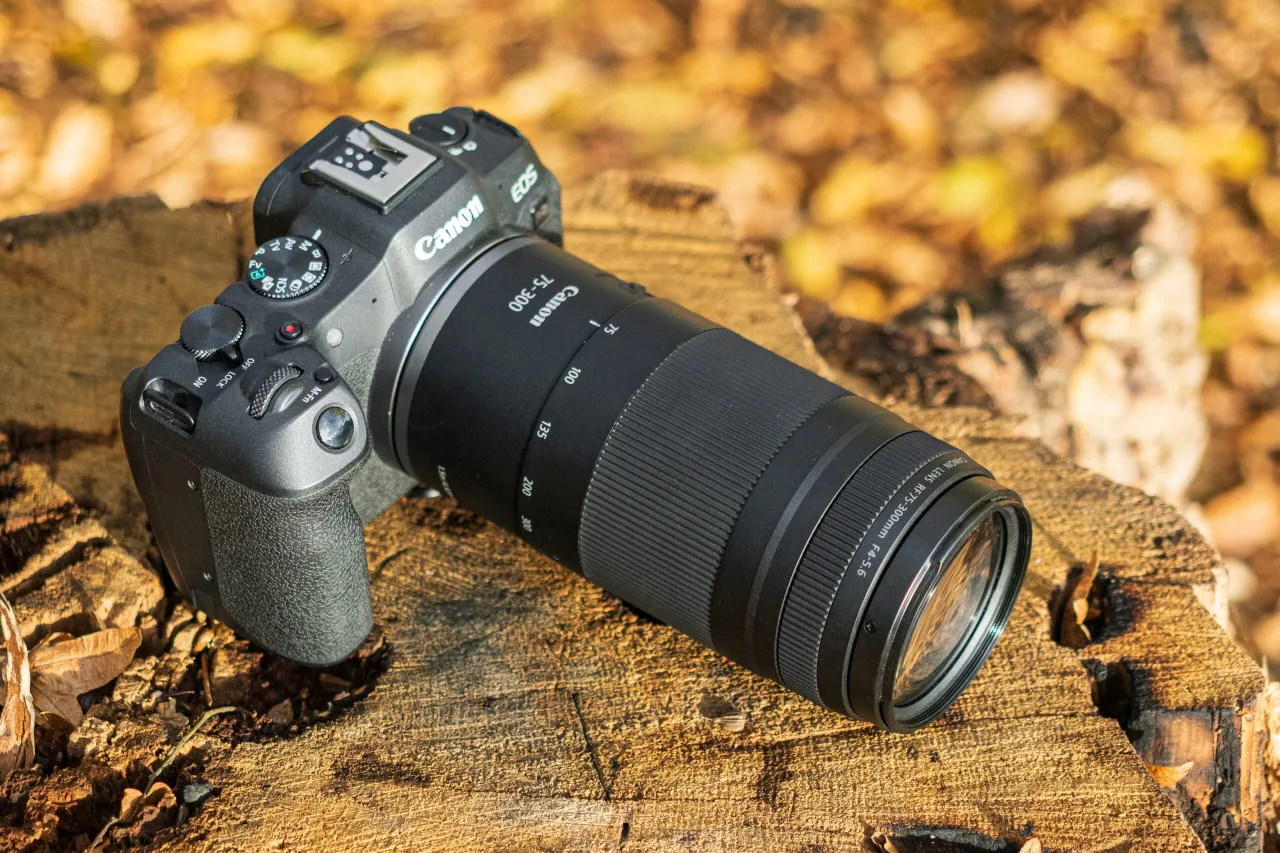 porady fotograficzne obiektyw 75-300mm statyw przysłona