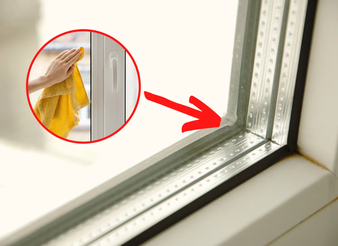 pożółkłe ramy okienne PCV