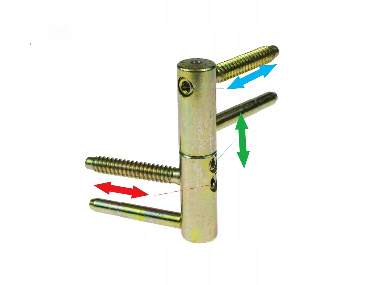 zawiasy drzwiowe z regulacją 3D