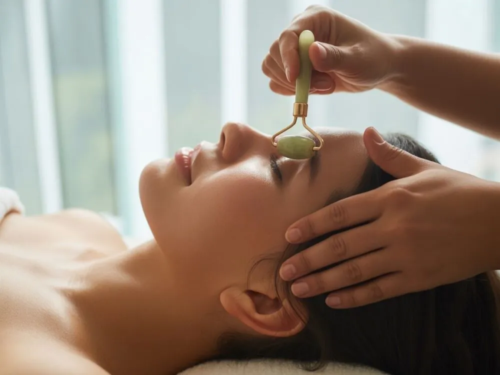 Przygotowanie skóry do masażu rollerem