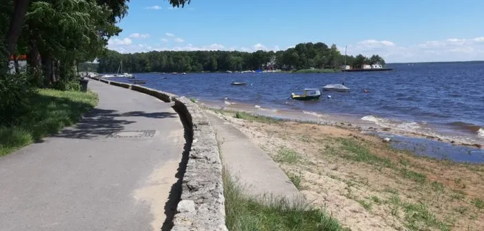 Plaża Główna Turawa Promenada lato