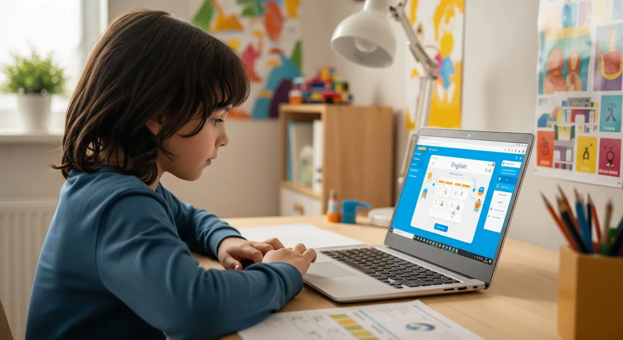 zajęcia z angielskiego dla dzieci online vs stacjonarnie porównanie