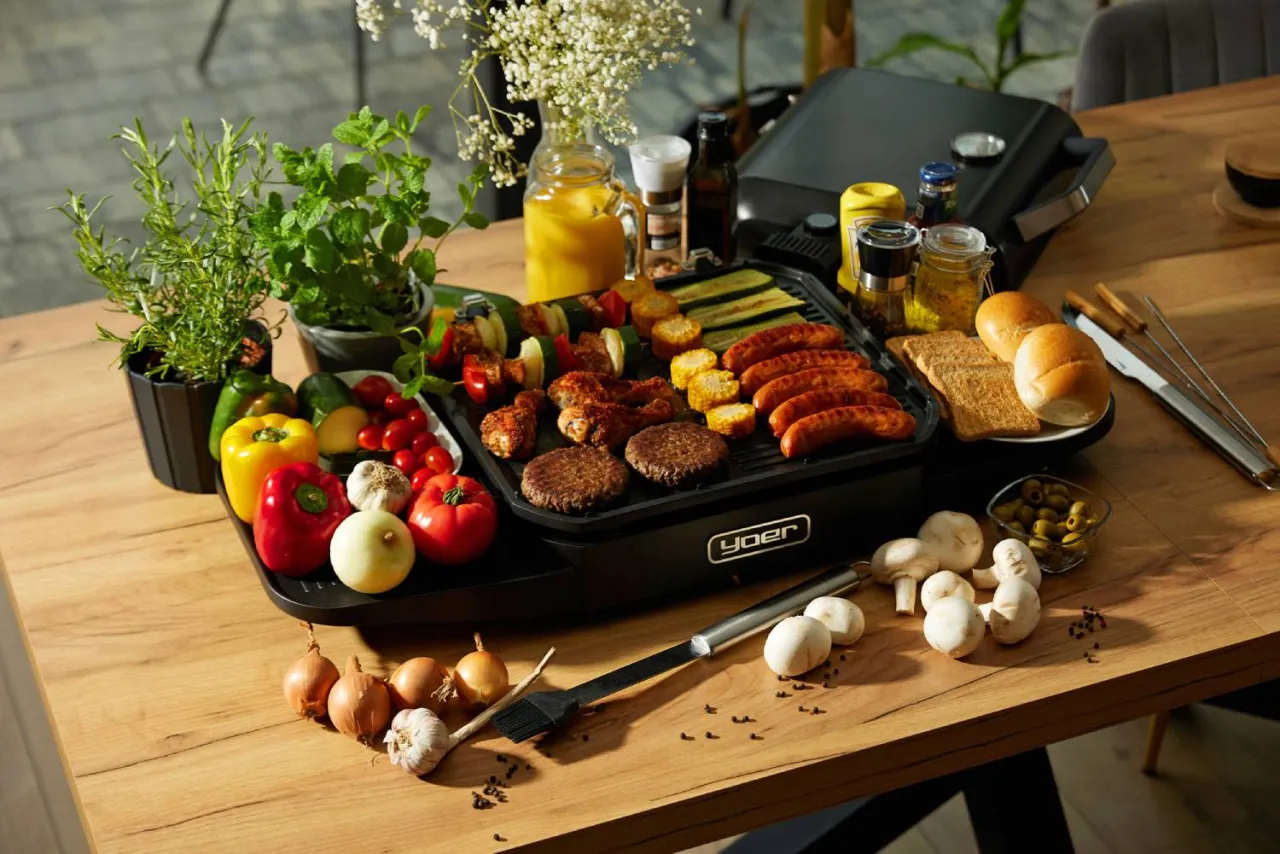 zdrowe potrawy z grilla elektrycznego