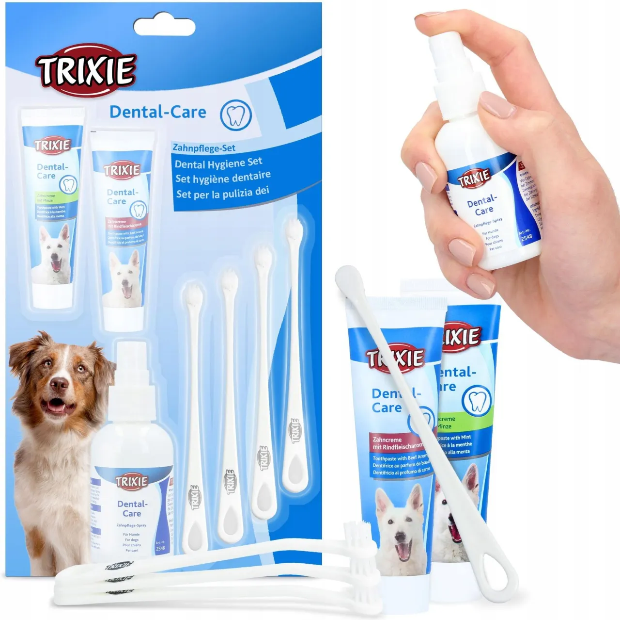 pies mycie zębów szczoteczka pasta