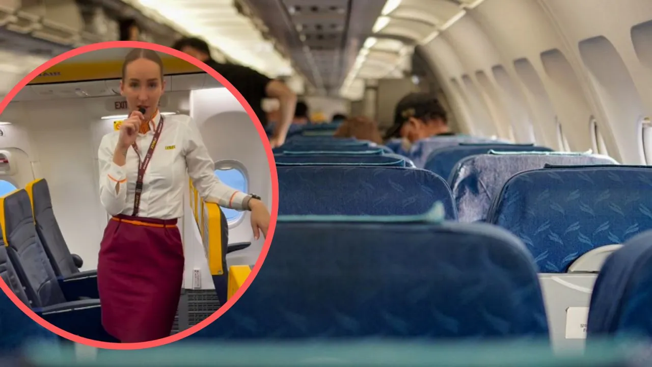 Ryanair mapa miejsc w samolocie, rodzaje foteli