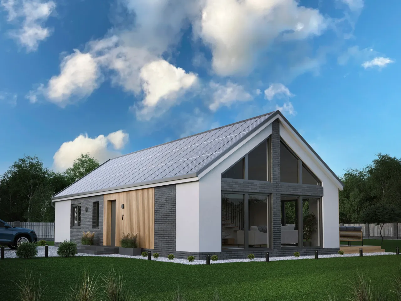 Przykładowe domy w różnych standardach wykończenia UK