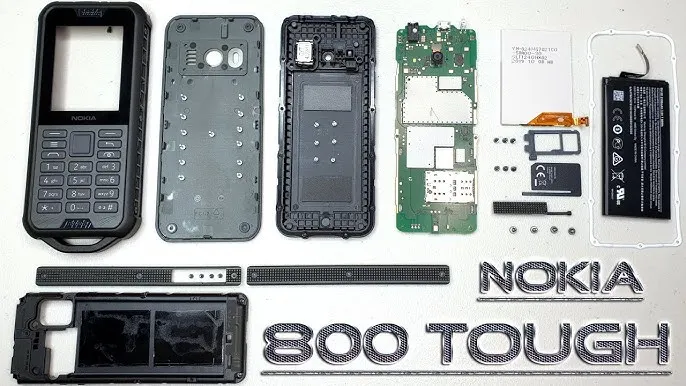 Nokia 800 Tough wymiana baterii