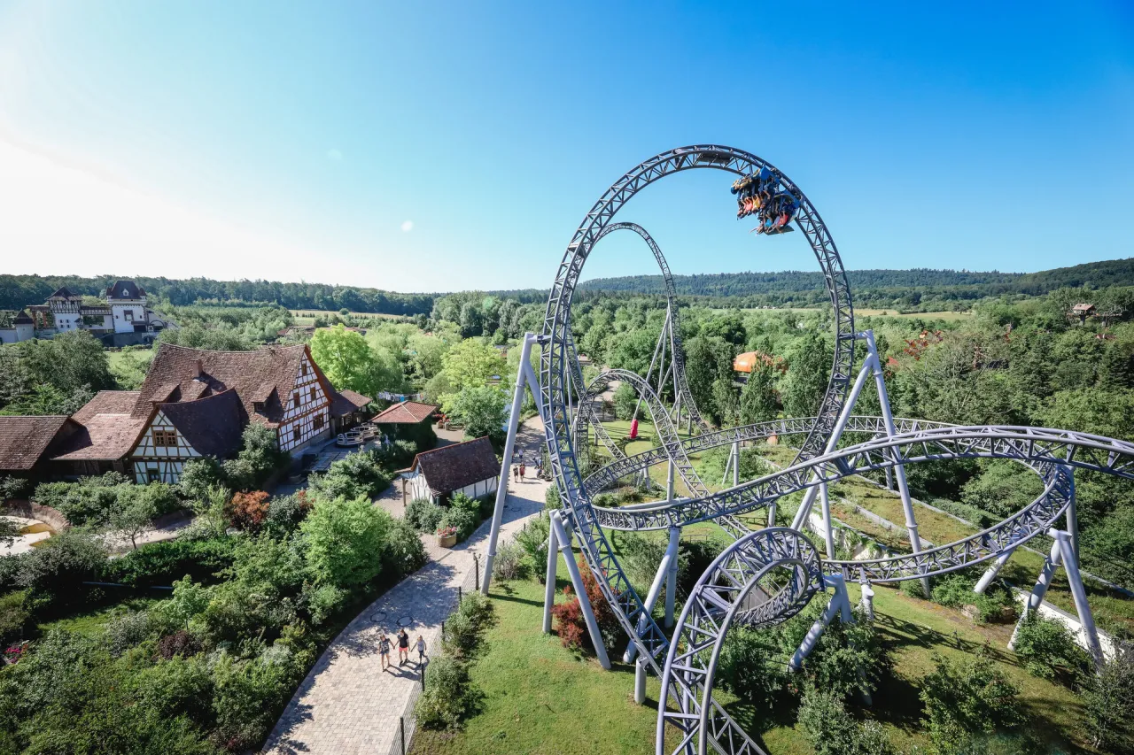 Achterbahn Karacho im Erlebnispark Tripsdrill