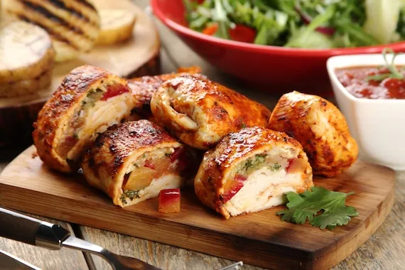 r&oacute;żne dania z kurczaka na obiad