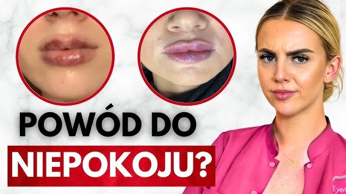 usta po kwasie hialuronowym siniaki obrzęk