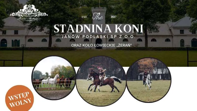 Stadnina Koni Janów Podlaski mapa atrakcji