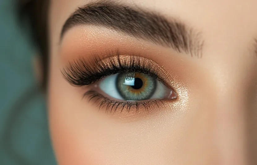 Efekt Kim Kardashian na rzęsach różne kształty oczu
