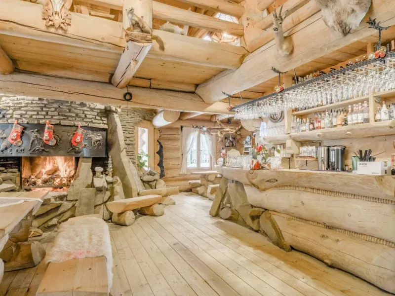 Bacówka Biały Potok karczma wnętrze