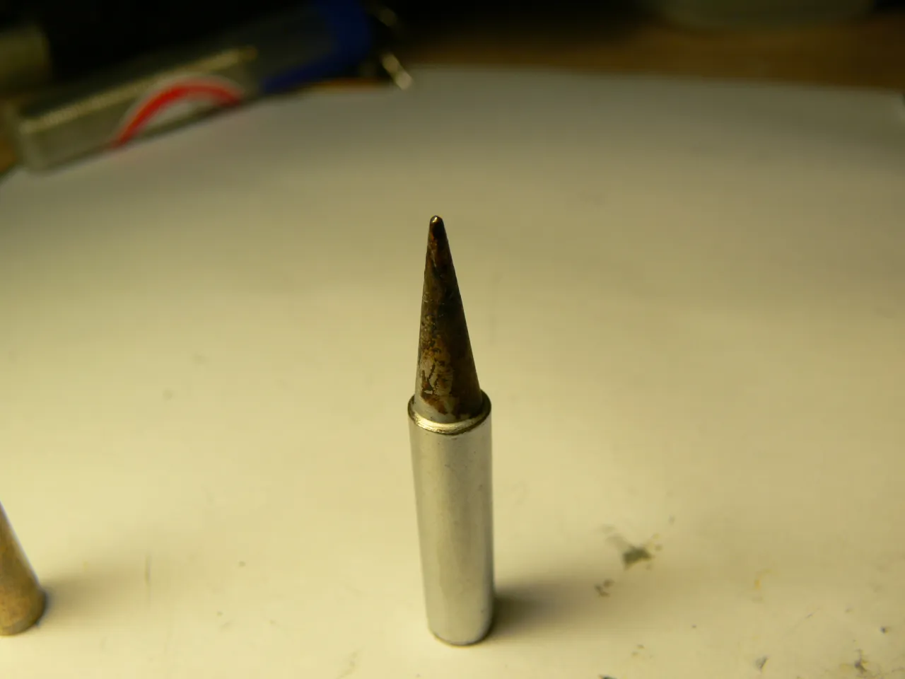 regeneracja utlenionego grotu lutowniczego