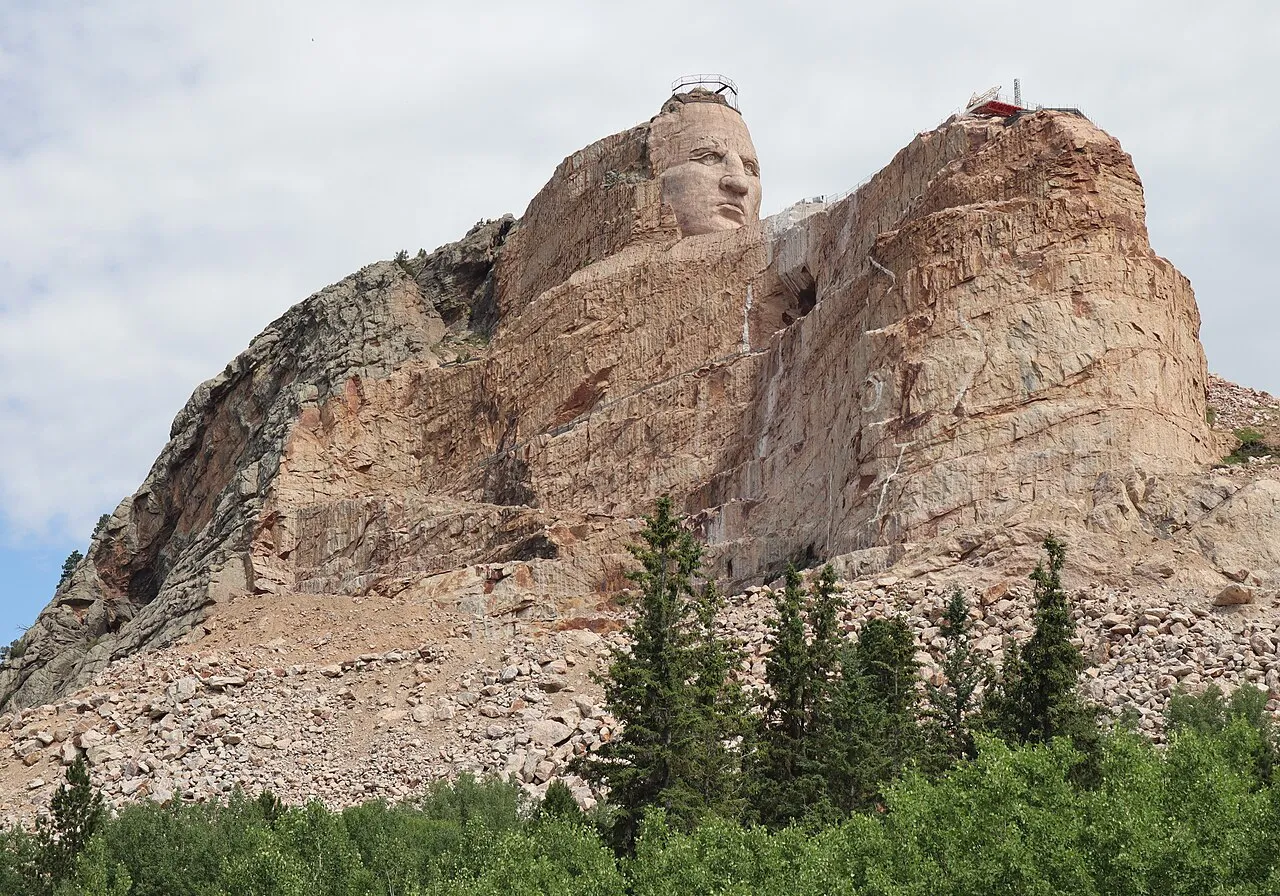 Crazy Horse Memorial aktualny stan prac