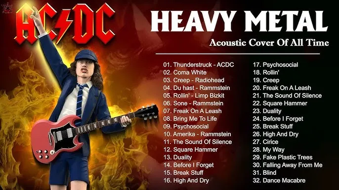 AC/DC Hard Rock Heavy Metal Vergleich