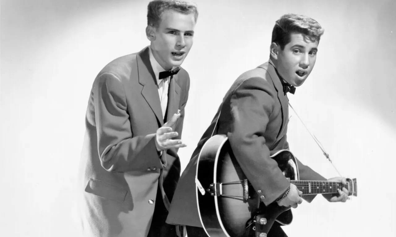 Simon & Garfunkel młodzi