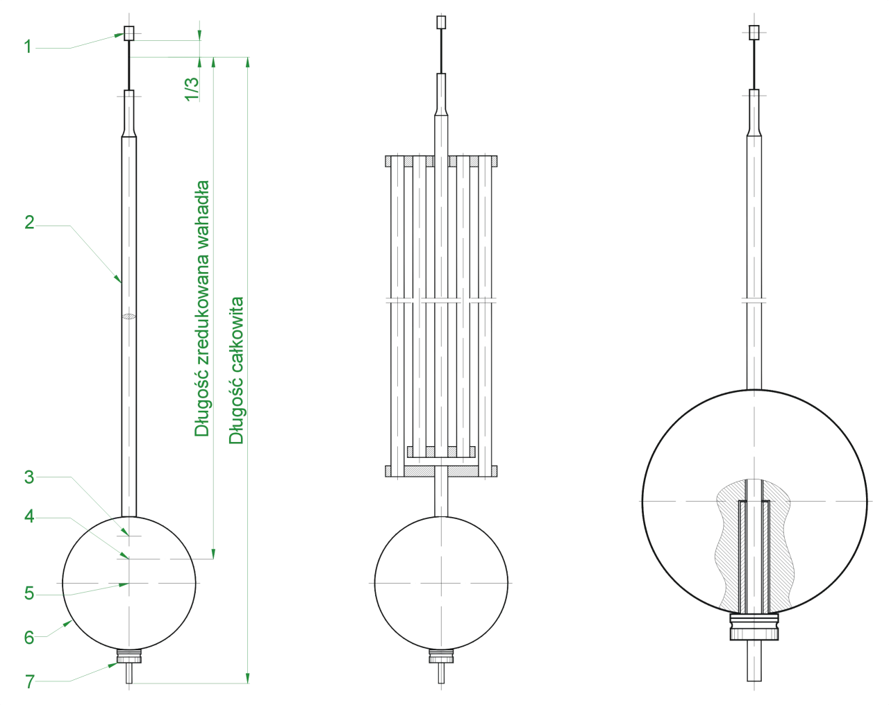 regulacja wahadła zegara