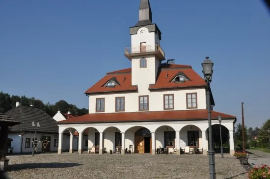 Miasteczko Galicyjskie Nowy Sącz ogólny widok