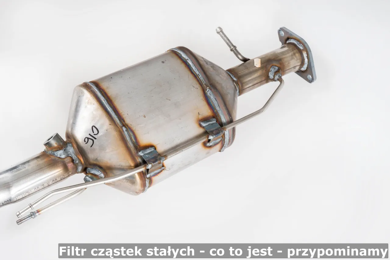filtr cząstek stałych DPF w samochodzie