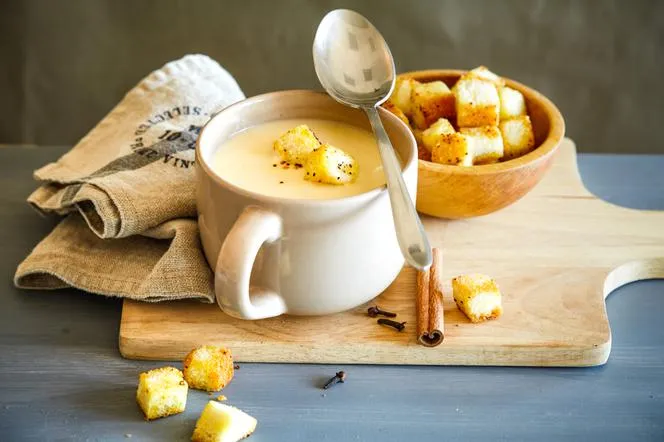 staropolska zupa piwna gramatka ilustracja