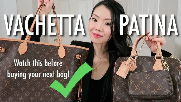 Louis Vuitton vachetta patyna porównanie