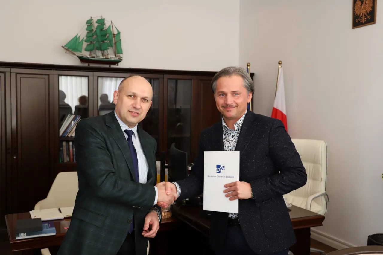 Paweł Palczyński Kurator Oświaty Szczecin