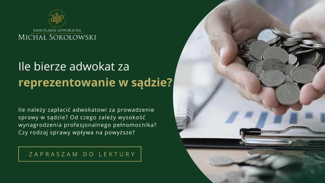 Modele wynagrodzeń adwokata, prawnik koszty rozliczenia