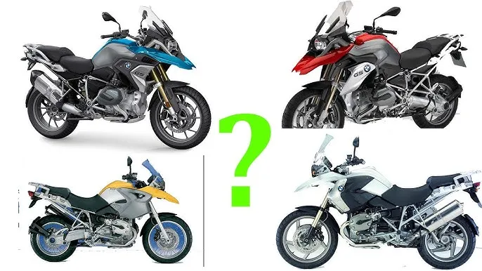 BMW R 1200 GS generations comparison