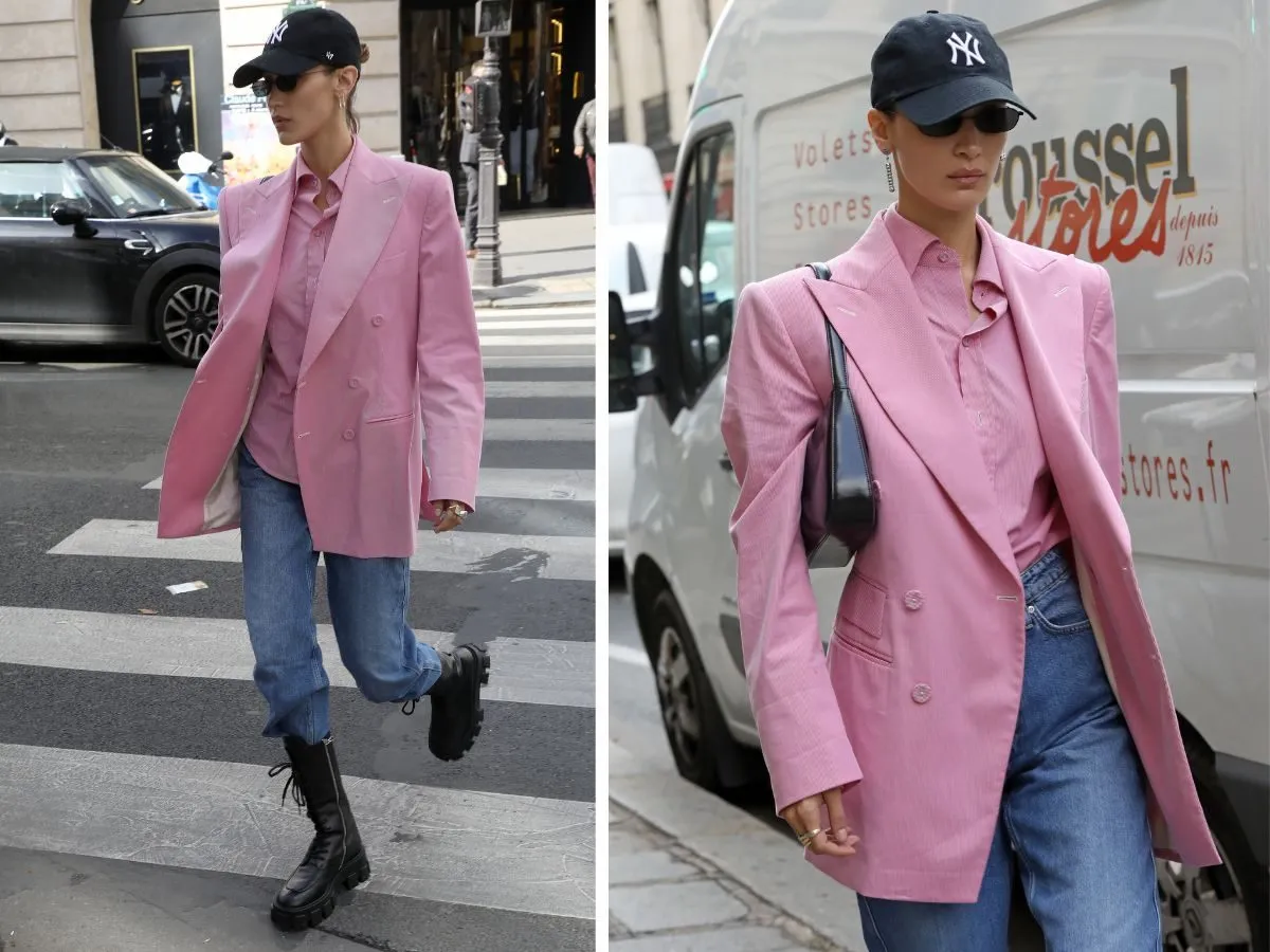 różowa koszula stylizacje męskie i damskie