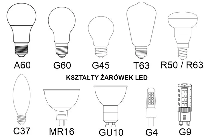r&oacute;żne typy żar&oacute;wek segregacja